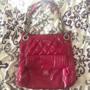 Large Pink Coach Purse